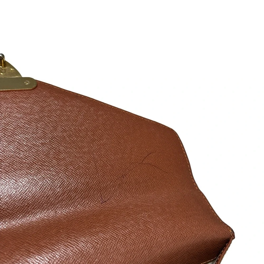 2008 Louis Vuitton Monogram Monceau 28 M51185 Hand Bag Monogram Logo *DAMAGED*